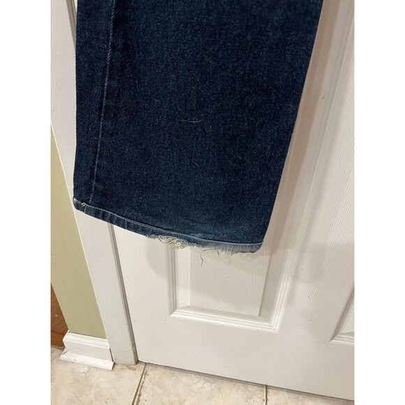 ANDREW MACKENZIE Jeans Mens US Sz 34 Bootcut AMK Euro 50 Blue Denim Hipster - Picture 9 of 15